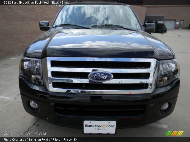 Black / Stone 2012 Ford Expedition EL Limited
