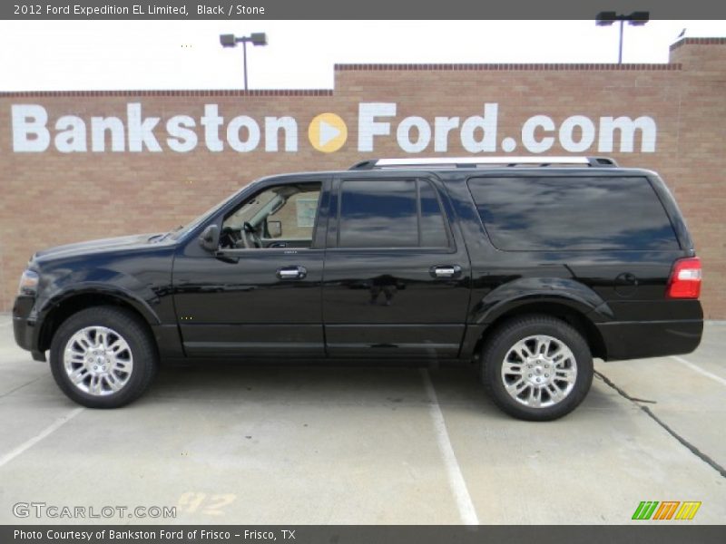 Black / Stone 2012 Ford Expedition EL Limited