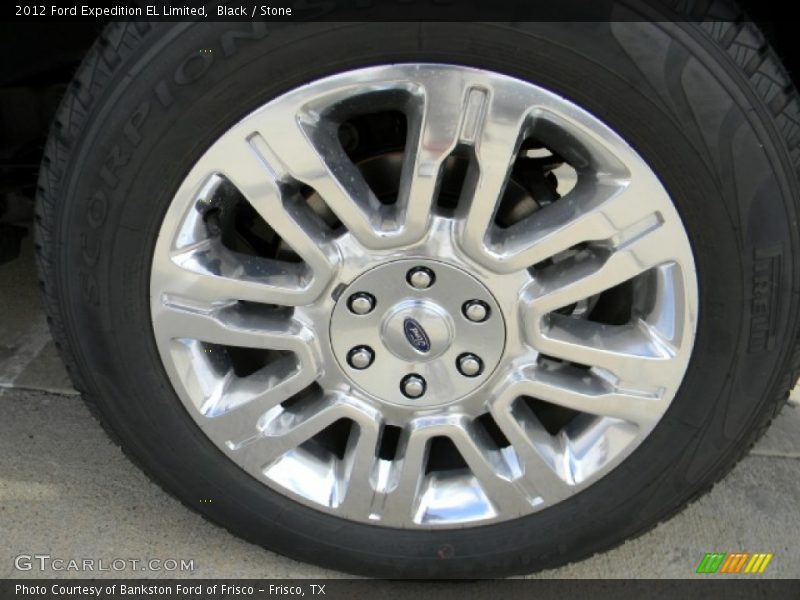Black / Stone 2012 Ford Expedition EL Limited