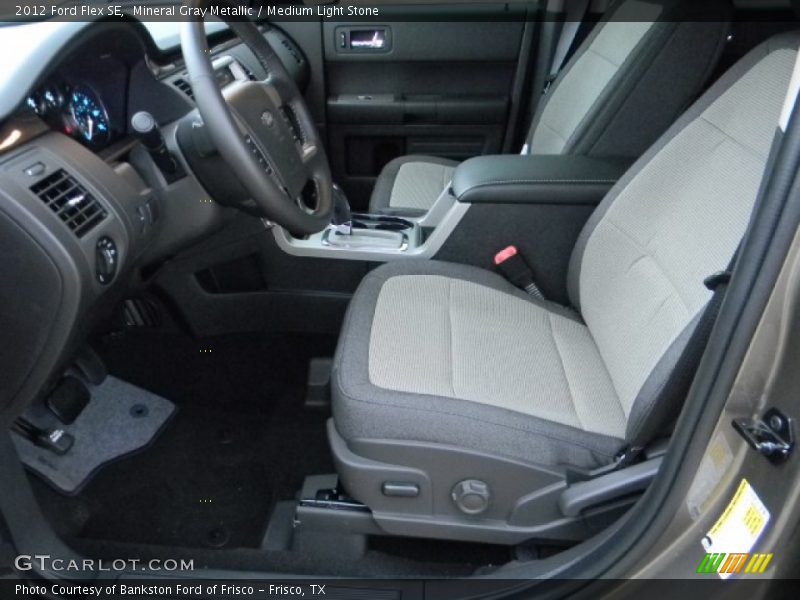 Mineral Gray Metallic / Medium Light Stone 2012 Ford Flex SE