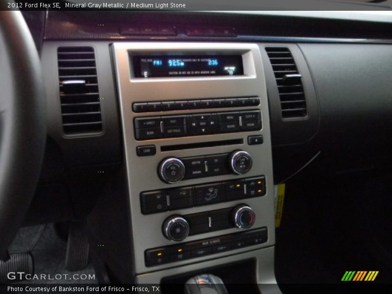 Controls of 2012 Flex SE