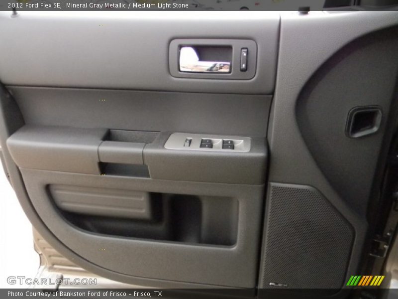 Mineral Gray Metallic / Medium Light Stone 2012 Ford Flex SE