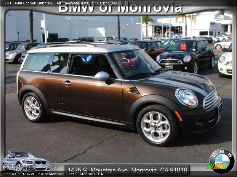 Hot Chocolate Metallic / Carbon Black 2011 Mini Cooper Clubman