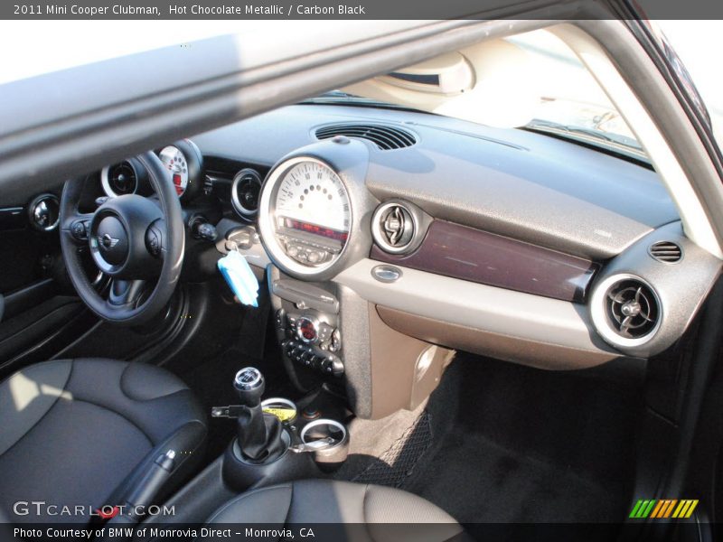 Hot Chocolate Metallic / Carbon Black 2011 Mini Cooper Clubman