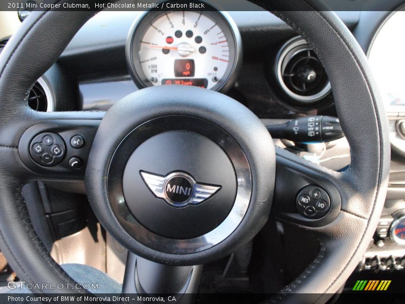 Hot Chocolate Metallic / Carbon Black 2011 Mini Cooper Clubman