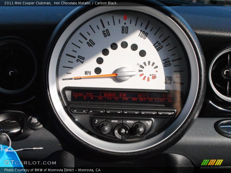 Hot Chocolate Metallic / Carbon Black 2011 Mini Cooper Clubman