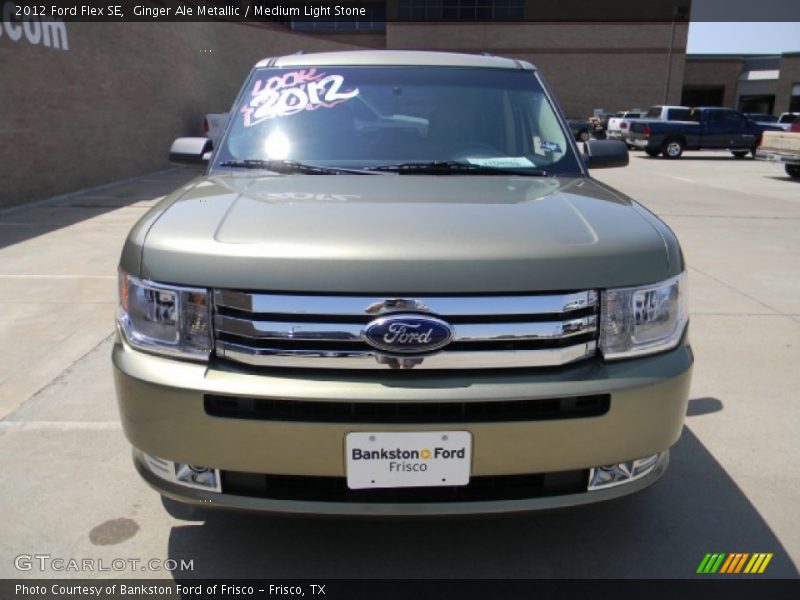 Ginger Ale Metallic / Medium Light Stone 2012 Ford Flex SE