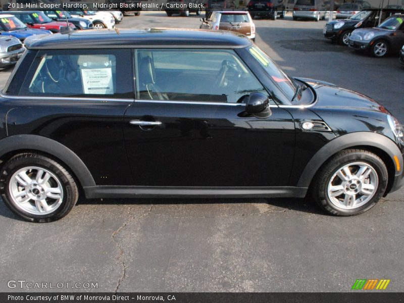 Midnight Black Metallic / Carbon Black 2011 Mini Cooper Hardtop