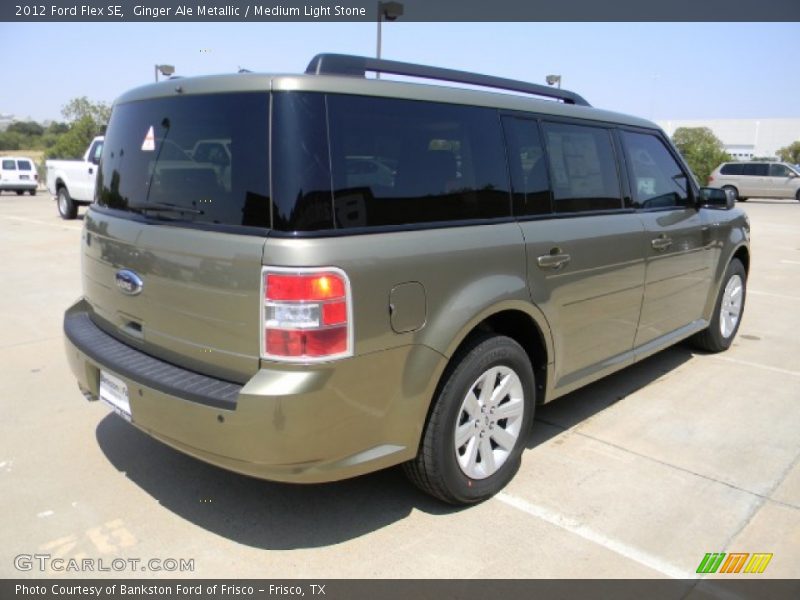 Ginger Ale Metallic / Medium Light Stone 2012 Ford Flex SE