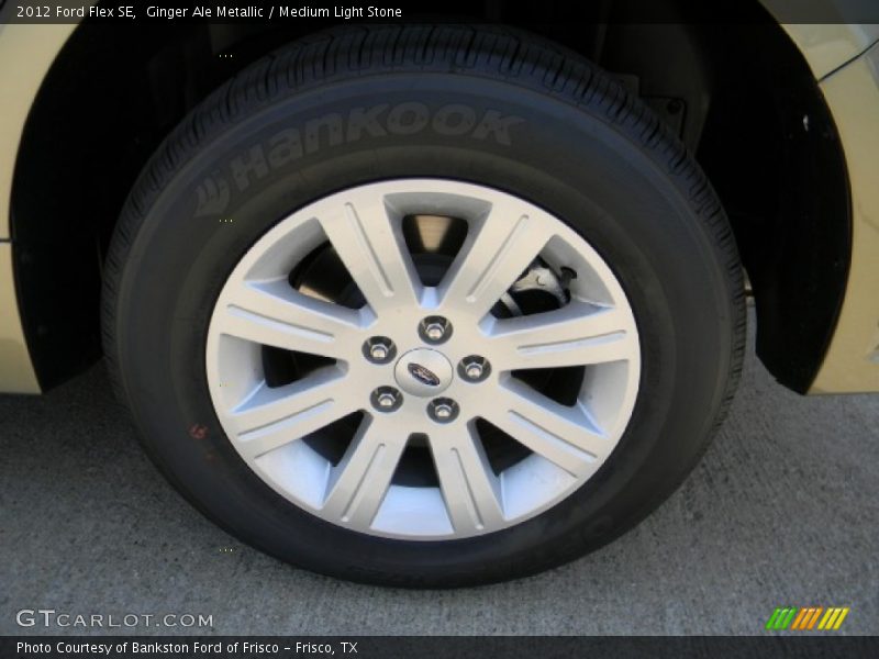 Ginger Ale Metallic / Medium Light Stone 2012 Ford Flex SE