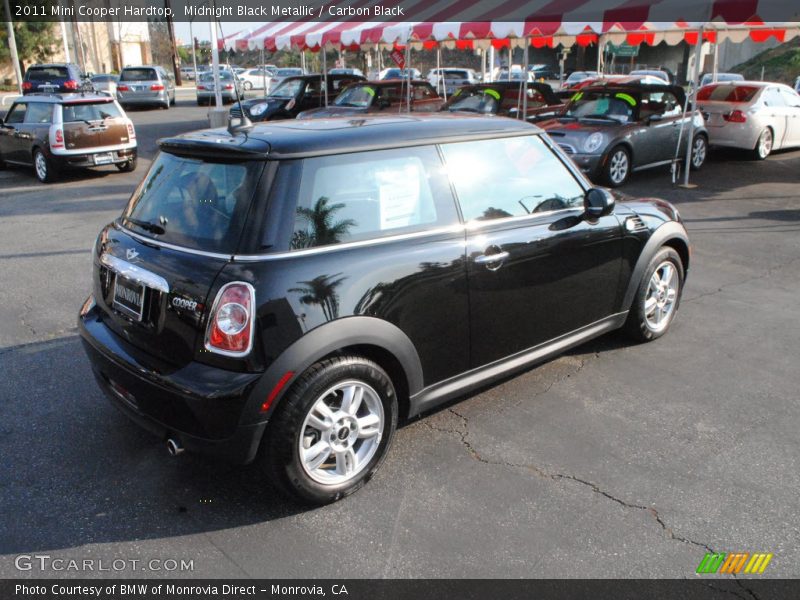 Midnight Black Metallic / Carbon Black 2011 Mini Cooper Hardtop
