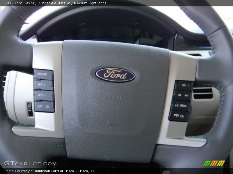 Ginger Ale Metallic / Medium Light Stone 2012 Ford Flex SE