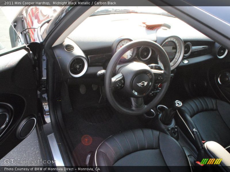 Midnight Black Metallic / Carbon Black 2011 Mini Cooper Hardtop