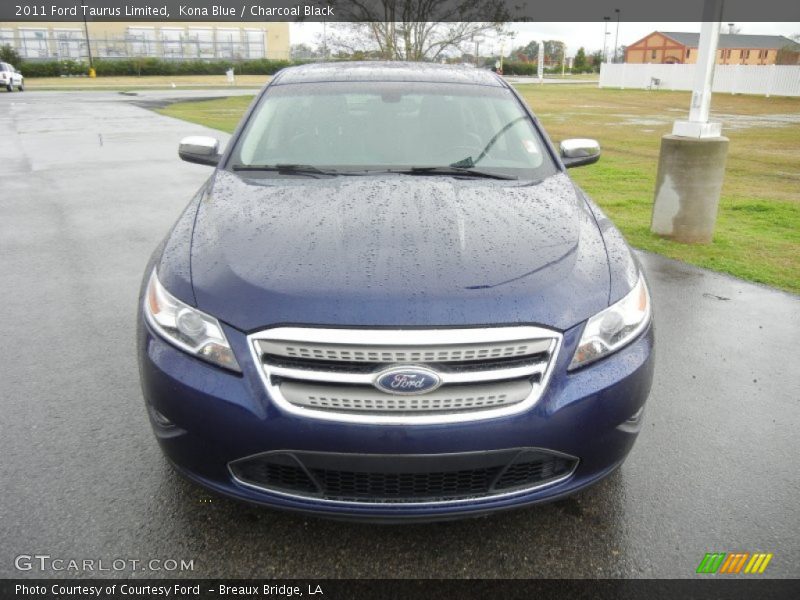 Kona Blue / Charcoal Black 2011 Ford Taurus Limited
