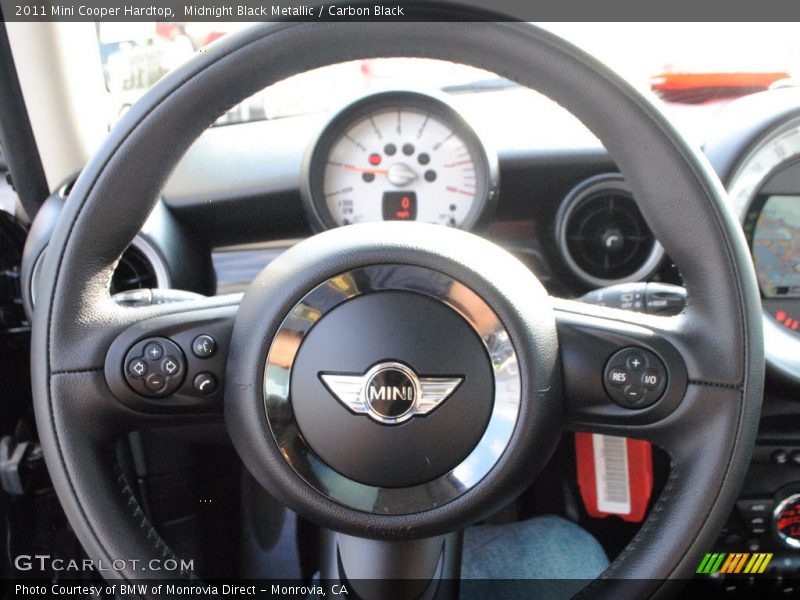 Midnight Black Metallic / Carbon Black 2011 Mini Cooper Hardtop
