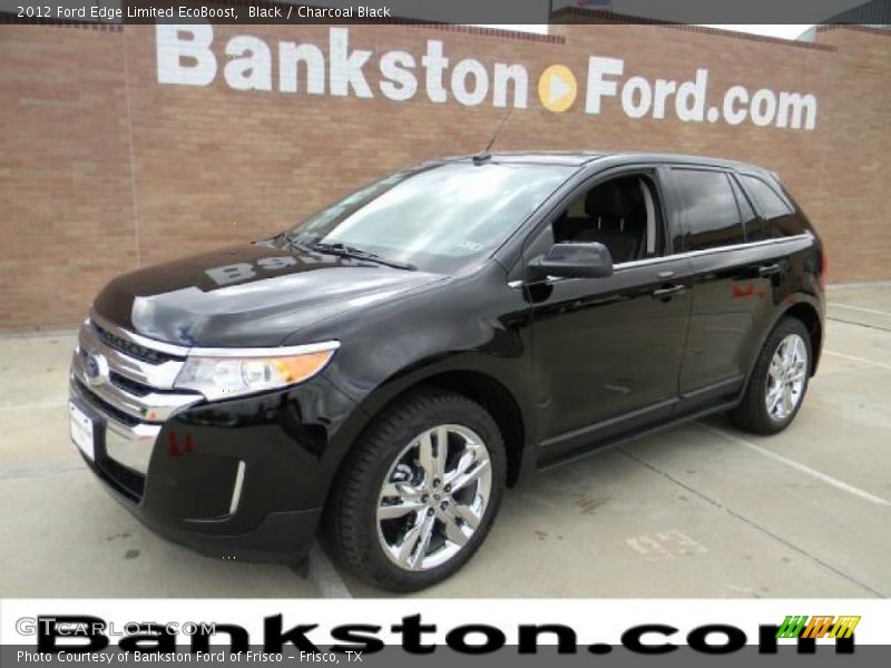 Black / Charcoal Black 2012 Ford Edge Limited EcoBoost