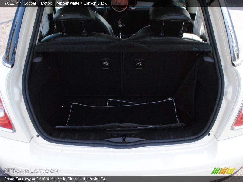 Pepper White / Carbon Black 2011 Mini Cooper Hardtop