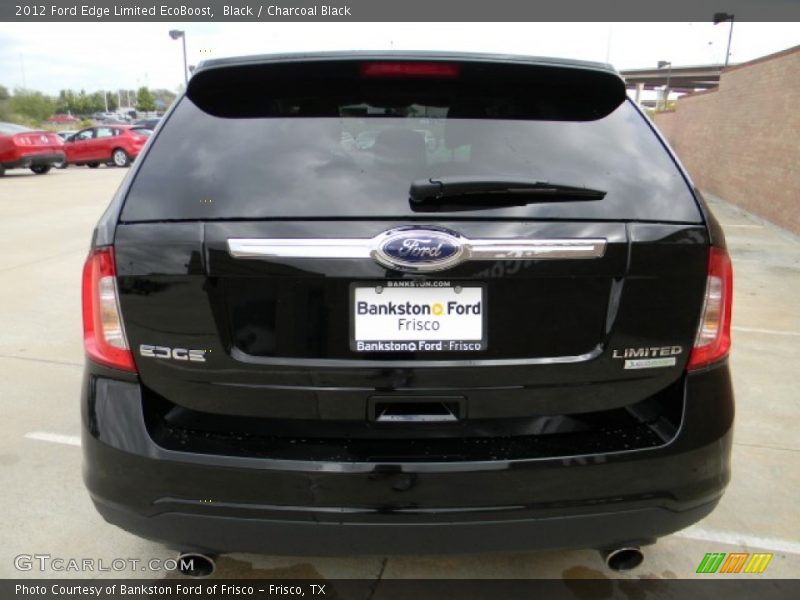 Black / Charcoal Black 2012 Ford Edge Limited EcoBoost
