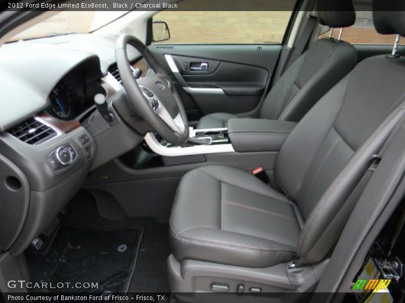  2012 Edge Limited EcoBoost Charcoal Black Interior