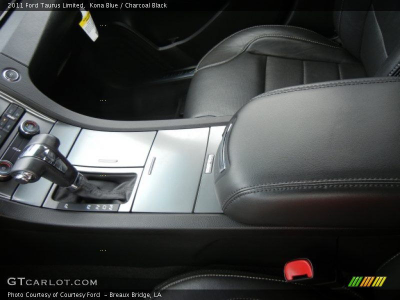 Kona Blue / Charcoal Black 2011 Ford Taurus Limited