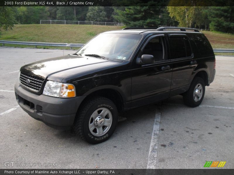 Black / Graphite Grey 2003 Ford Explorer XLS 4x4