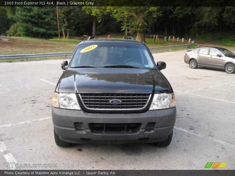 Black / Graphite Grey 2003 Ford Explorer XLS 4x4