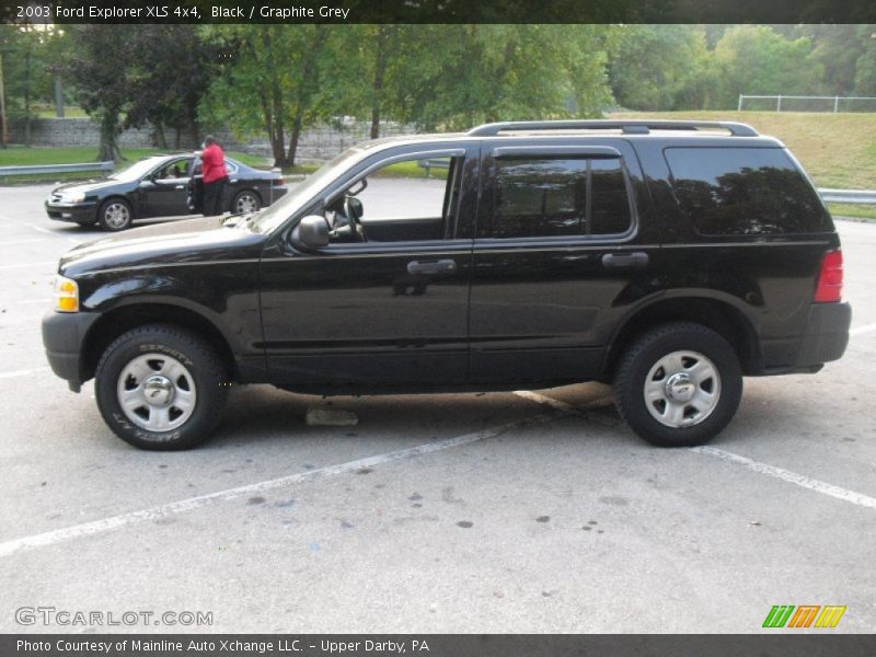 Black / Graphite Grey 2003 Ford Explorer XLS 4x4