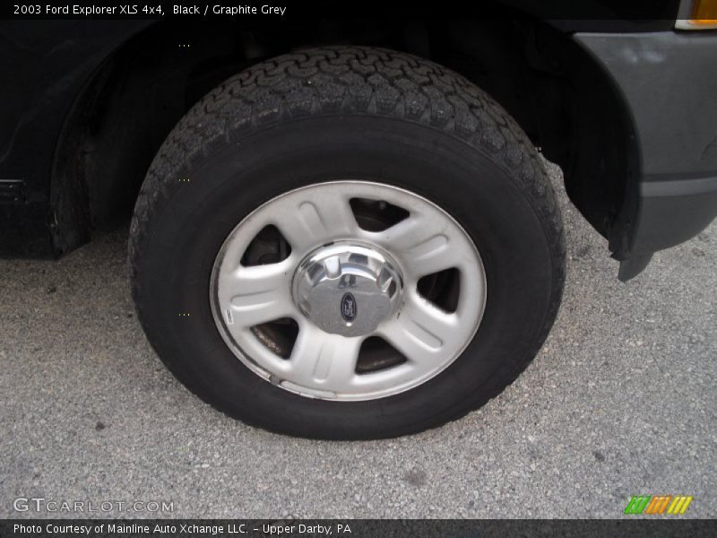 Black / Graphite Grey 2003 Ford Explorer XLS 4x4