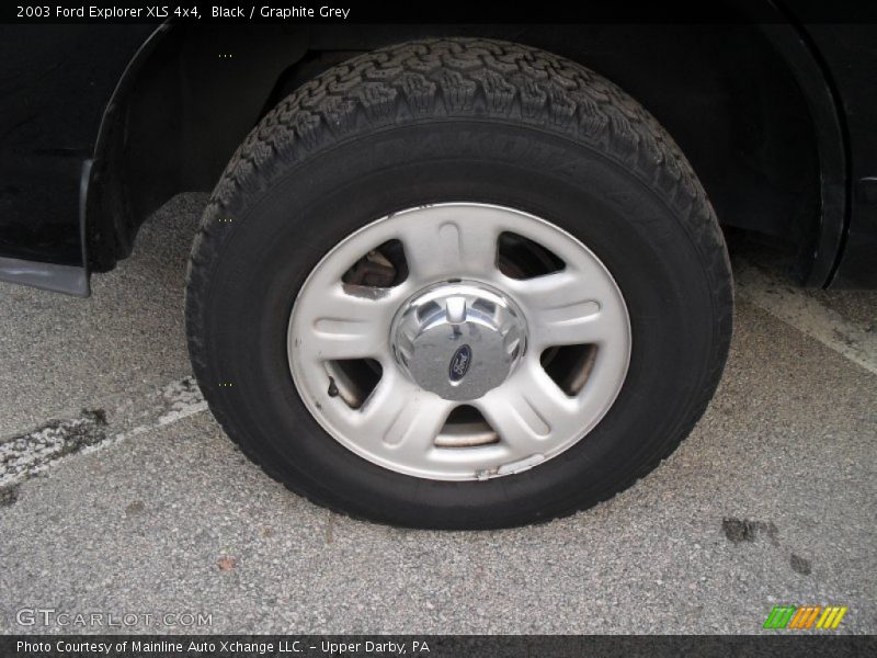 Black / Graphite Grey 2003 Ford Explorer XLS 4x4