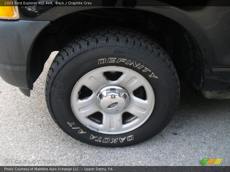 Black / Graphite Grey 2003 Ford Explorer XLS 4x4