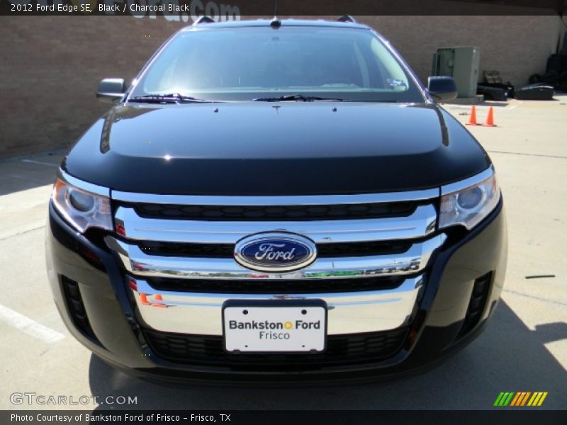 Black / Charcoal Black 2012 Ford Edge SE