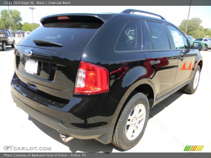 Black / Charcoal Black 2012 Ford Edge SE