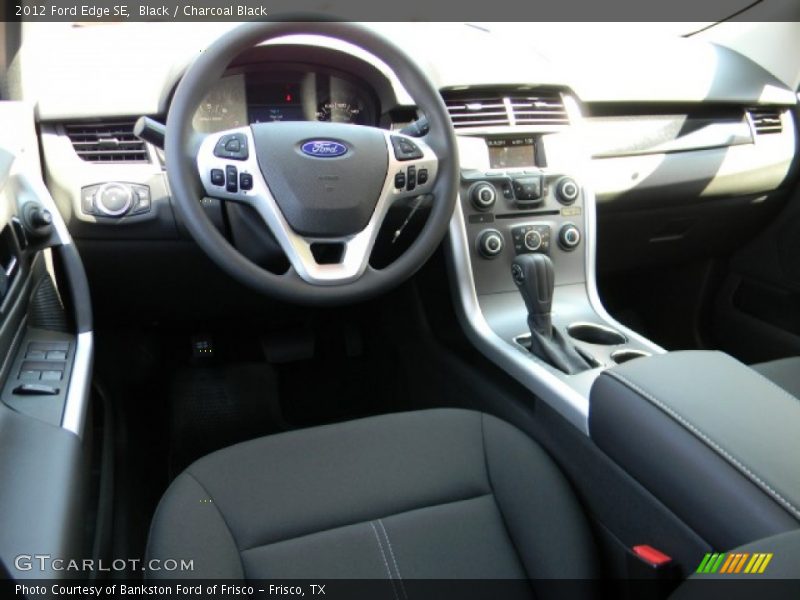 Black / Charcoal Black 2012 Ford Edge SE