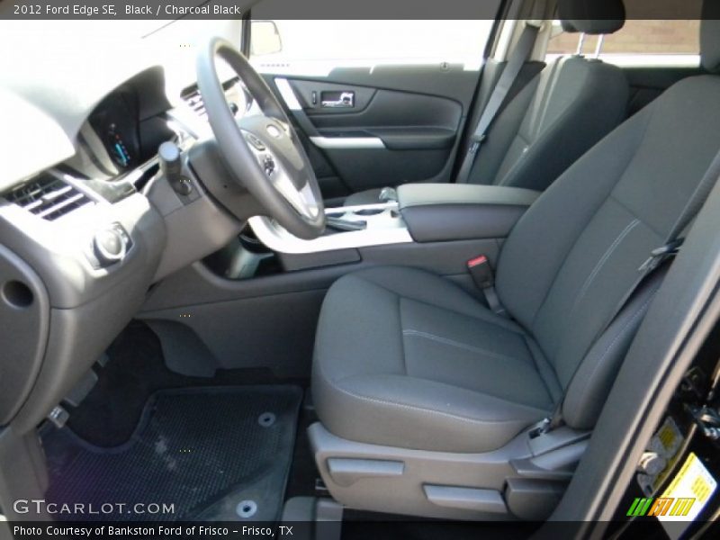 Black / Charcoal Black 2012 Ford Edge SE