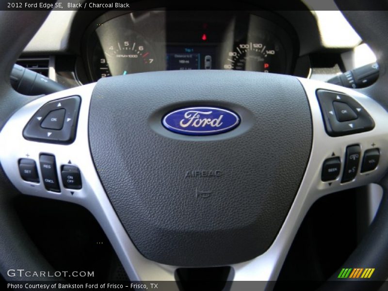 Black / Charcoal Black 2012 Ford Edge SE