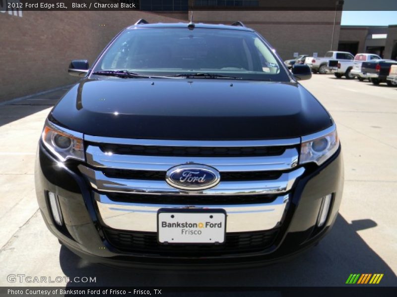 Black / Charcoal Black 2012 Ford Edge SEL