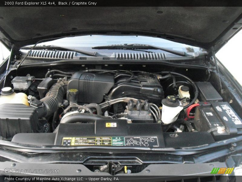 Black / Graphite Grey 2003 Ford Explorer XLS 4x4