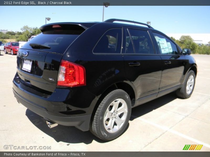 Black / Charcoal Black 2012 Ford Edge SEL