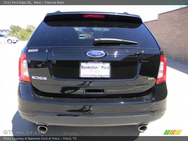 Black / Charcoal Black 2012 Ford Edge SEL