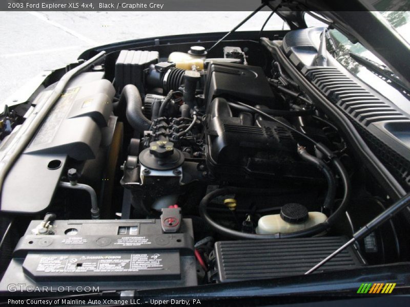 Black / Graphite Grey 2003 Ford Explorer XLS 4x4