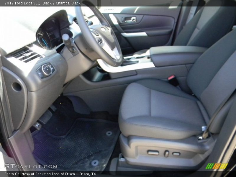 Black / Charcoal Black 2012 Ford Edge SEL