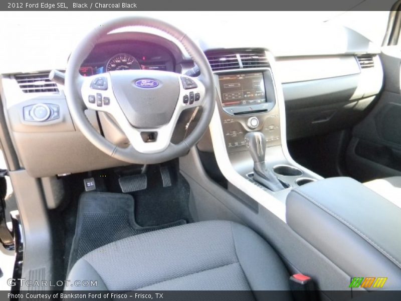 Black / Charcoal Black 2012 Ford Edge SEL