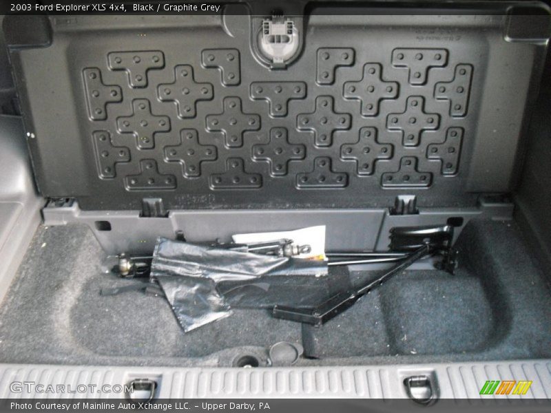 Black / Graphite Grey 2003 Ford Explorer XLS 4x4