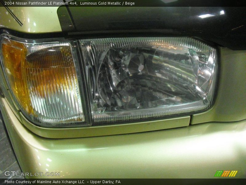 Luminous Gold Metallic / Beige 2004 Nissan Pathfinder LE Platinum 4x4