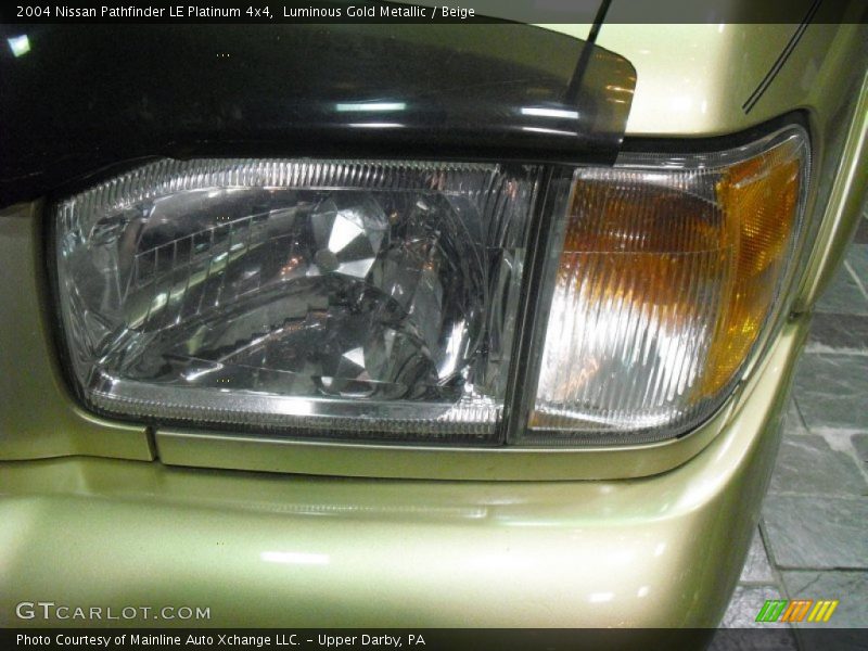 Luminous Gold Metallic / Beige 2004 Nissan Pathfinder LE Platinum 4x4