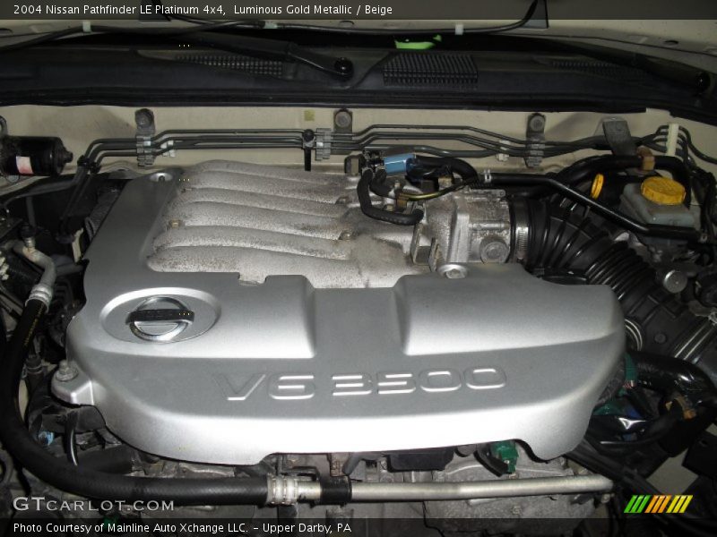 Luminous Gold Metallic / Beige 2004 Nissan Pathfinder LE Platinum 4x4