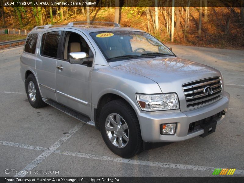 Silver Indulgence / Willow 2004 Infiniti QX 56 4WD