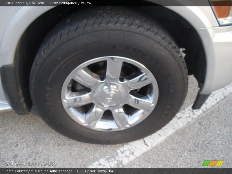 Silver Indulgence / Willow 2004 Infiniti QX 56 4WD