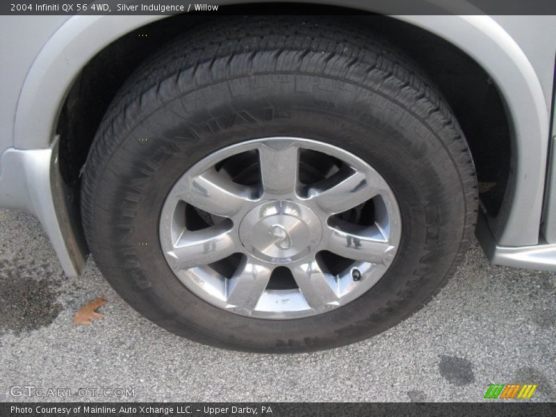 Silver Indulgence / Willow 2004 Infiniti QX 56 4WD