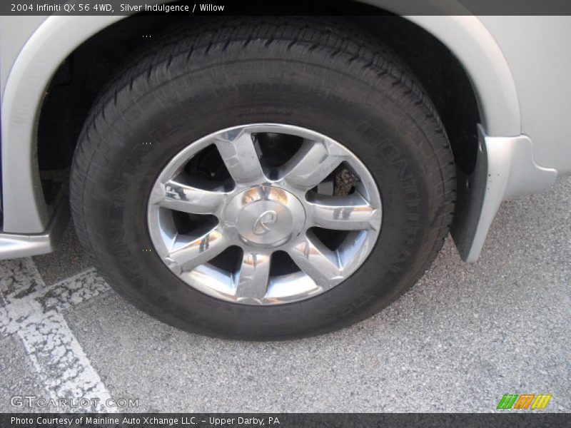 Silver Indulgence / Willow 2004 Infiniti QX 56 4WD
